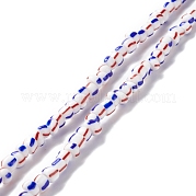 Бусы лэмпворк ручной работы BLOW-K001-01B-10