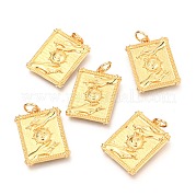 Латунные подвески KK-B027-01G