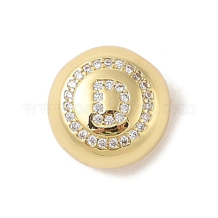 Подвески из латуни и кубического циркония KK-Z047-07G-D-RS-1