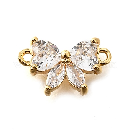 Латунные прозрачные подвески из кубического циркония KK-U065-04C-G-1