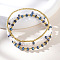 3Pcs Glass Seed Beads Stretch Bracelet Set, Stackable Bracelets for Women, Ronelle, Mixed Color, Inner Diameter: 6-7/8 inch(17.5cm)