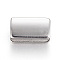 Tarnish Resistant 304 Stainless Steel Slide Charms, Smooth, Rectangle, Stainless Steel Color, 11x6.5x4mm, Hole: 2.5x3mm