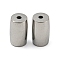 Non-Tarnish 304 Stainless Steel Beads, Column, Stainless Steel Color, 13x8x8mm, Hole: 1.8mm