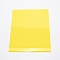 PU Heat Transfer Film, for Garment Accessories, Rectangle, Yellow, 305x250x0.3mm
