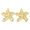 304 Stainless Steel Big Pendants, Ion Plating(IP), Flower Charm, Real 18K Gold Plated, 56x49.5x3mm, Hole: 2.5mm