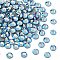 Preciosa® Crystal Hotfix Flatback Stones, Czech Crystal, Round(438 11 612 Chaton Rose VIVA 12 ®), 20320 200 Blue Violet AB, SS12(3~3.2mm)