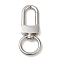 Non-Tarnish 304 Stainless Steel Swivel Clasps, Stainless Steel Color, 55x22mm