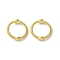 Alloy Bead Frames, Ring, Golden, 10.5x3mm, Hole: 1.4mm