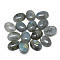 Natural Labradorite Cabochons, Oval, 16x12x5~6mm