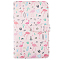 PU Imitation Leather Cover PVC Photo Album, Photo Card Storage Holders with 96 Pockets, Rectangle with Flamingo Print, Pink, 190x121x27mm, pocket: 84.5x54.5mm, 3 pockets/page