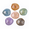 Acrylic Cabochons, Two Tone, Imitation Gemstone Style, Mixed Color, 22.5x22x7mm