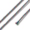 Polyester Twisted Cord, Round, for DIY Jewelry Making, Green, 1.2mm, about 38.28 Yards(35m)/Roll