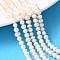 Natural Cultured Freshwater Pearl Beads Strands, Grade 2A, Potato, Old Lace, 5~6mm, Hole: 0.8mm, about 57~58pcs/strand, 13.50~13.70 inch(34.3~34.8cm)