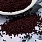 MIYUKI Delica Beads, Cylinder, Japanese Seed Beads, 11/0, (DB1584) Matte Opaque Currant, 1.3x1.6mm, Hole: 0.8mm, about 2000pcs/10g