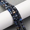 Natural Dumortierite Beads Strands, Disc, Heishi Beads, 4.5x2.5mm, Hole: 0.9mm, about 149~153pcs/strand, 14.84''(37.7cm)~14.96''(38cm)