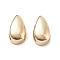 Brass Multi-strand Links, Cadmium Free & Nickel Free & Lead Free, Teardrop, Light Gold, 8x4x4mm, Hole: 5x1.5mm