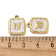 Подвески из нержавеющей стали 304 с эмалью STAS-I322-87G-01-3
