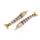 Латунные микро проложить кубического циркония подвески KK-H081-05G-02-2