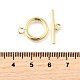 Латуни Переключить застежками KK-XCP0002-01G-3