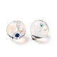 Прозрачные стеклянные бусины GLAA-F121-13I-2