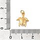 Подвески из искусственного жемчуга ABS из нержавеющей стали 304 STAS-B097-07G-06-3