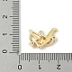 Латунные микро проложить кубического циркония подвески KK-M326-14G-3
