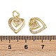 Латунные микро проложить кубического циркония подвески ZIRC-I367-05G-03-3