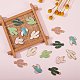 Набор для изготовления сережек с кактусом своими руками DIY-SZ0005-93-3