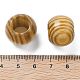 Европейский бисер из сосны WOOD-G023-12-3