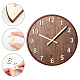 80шт 8 комплекта деревянных кабошонов WOOD-NB0001-76-4