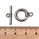 Застежки тоггл в тибетском стиле  K0PCD051-2