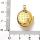 Латунь эмаль Locket подвески KK-K305-05G-4