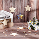 Кулоны из необработанного натурального дерева WOOD-AR0001-08-5