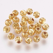 Латунные бусины KK-WH0063-10B-G