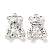 Латунные микро проложить кубического циркония подвески KK-Q809-18P