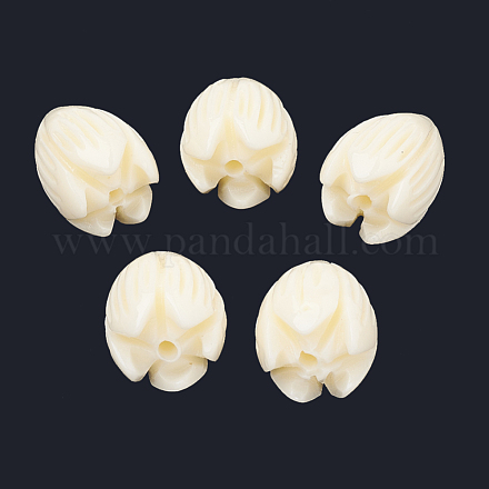 Окрашенные синтетические коралловые бусы CORA-N002-A-04L-1