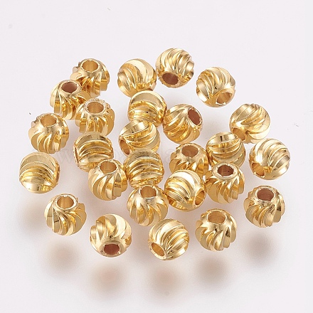 Латунные бусины KK-WH0063-10B-G-1