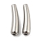 Non-Tarnish 304 Stainless Steel Tube Beads, Stainless Steel Color, 20x5mm, Hole: 1.5mm