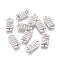 Alloy Links connectors, Cadmium Free & Lead Free, Rectangle, Antique Silver, 15x7x2mm, Hole: 1mm