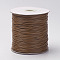Korean Waxed Polyester Cords, Camel, 1.5mm, about 87.48~92.95 yards(80~85m)/roll