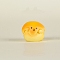 Resin Mini Egg Yolk Crisp Model, Simulation Food, Micro Landscape Accessories, Pretending Prop Decorations, Orange, 18x23mm