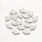 Tarnish Resistant 304 Stainless Steel Charms, Elephant, Stainless Steel Color, 9x12x1mm, Hole: 1mm