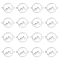 UNICRAFTALE 10Pcs Rainbow Color Flat Round with Mountain Charms Pendants Hollow Flat Round Dangle Earring Charms 1.5mm Hole 304 Stainless Steel Charms Pendants for Earring Bracelets Making