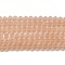 Imitate Austrian Crystal Frosted Glass Beads Strands, Grade AA, Faceted, Bicone, Dark Salmon, 4x4mm, Hole: 1mm, about 80~85pcs/strand, 30~32cm