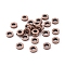 Tibetan Style Spacer Beads, Lead Free & Cadmium Free, Donut, Red Copper, 6x2mm, Hole: 2.5mm