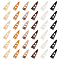 FINGERINSPIRE 36 Pcs 6 Colors Resin Toggle Buttons 48x17x12mm Ox Horn Sewing Toggle Two Holes Horn Tooth Shape Resin Buttons Sweater Coat Jacket Buttons for DIY Clothing Sewing Accessories