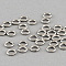Tarnish Resistant 304 Stainless Steel Open Jump Rings, Stainless Steel Color, 18 Gauge, 5x1mm, Inner Diameter: 3mm