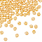 Brass Beads, Long-Lasting Plated, Hollow, Round, Real 18K Gold Plated, 6mm, Hole: 1.6mm, 100pcs/box