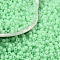 Opaque Acrylic Beads, Round, Aquamarine, 3x2.5mm, Hole: 1.2mm, about 48000pcs/500g