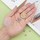Разделительные бусины из хирургической нержавеющей стали 316 с кристаллами и стразами STAS-N032-06P-4